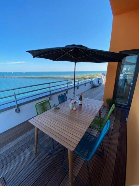 Penthouse Hygge Meerblick Am Strand Olpenitz Buitenkant foto